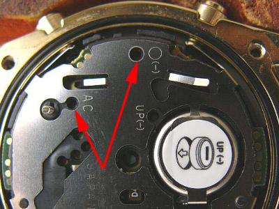 カシオ電波時計二次電池交換 Seiko 8f56のカレンダー修正