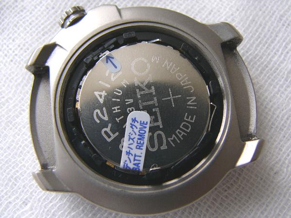 カシオ電波時計二次電池交換 Seiko 8f56のカレンダー修正
